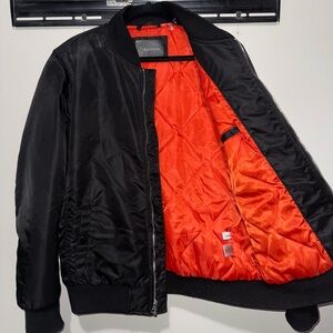 Calvin Klein Bomber Jacket Size L.